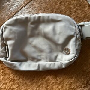 lululemon athletica Cream Belt Bag